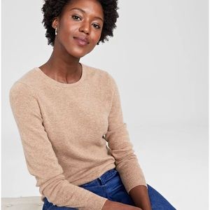 Macys Charter Club Cashmere Sweater, Camel, Size S